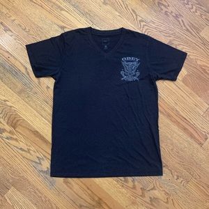 Obey V Neck Shirt
